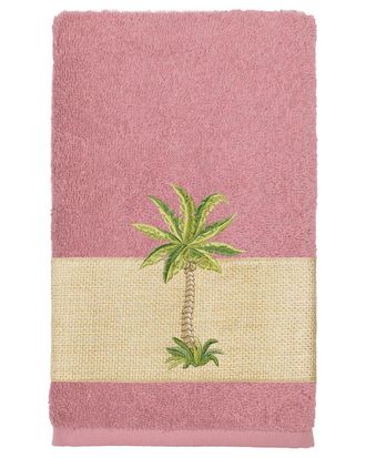 Linum Home Textiles Turkish Cotton Colton Embellished Bath Towel