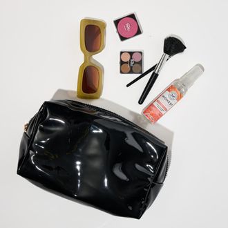 Urban Expression Patent Pending Cosmetic & Travel Organizer Pouch in Black at Nordstrom