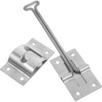 OEM Pestillo De Puerta De Remolque De Acero Inoxidable De 6 Pulgadas, Resistente Al Viento, Soporte De Acero Inoxidable De Alta Resistencia, Montaje Segur