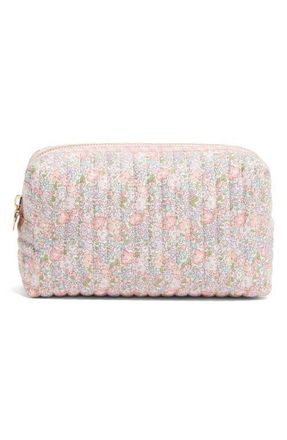 Stoney Clover Lane x Liberty Small Quilted Cotton Pouch in Michelle at Nordstrom