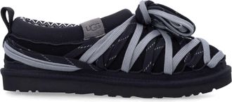 UGG platte schoenen zwart