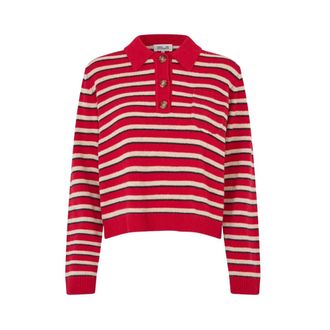 Baum Und Pferdgarten Round-neck Knitwear, female, Multicolor, M, Core Polo Jumper