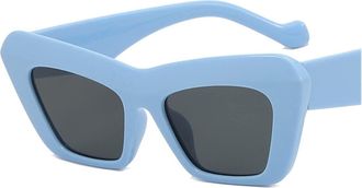 Generic Triangle cat Eye Retro Hip hop Sunglasses for Men and For Women Outdoor (Color : F, Size : 1) 2026