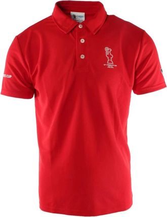 North Sails Rood Polo Shirt x Prada - Heren - Polos - Rood - M - Polyester - Tops