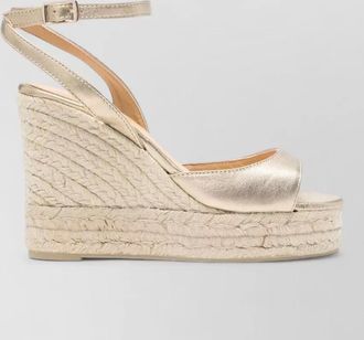 Castaner brook ankle strap espadrille wedge sandals