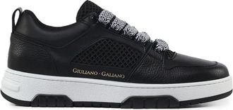 Giuliano Galiano Sneakers - Heren - Sneakers - Zwart - 39 EU - Leer - Schoenen