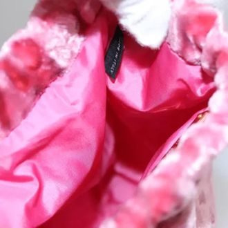 Miu Miu Pre-owned Bucket Bags, female, Pink, Size: ONE SIZE Pre-owned Fabric Pouch