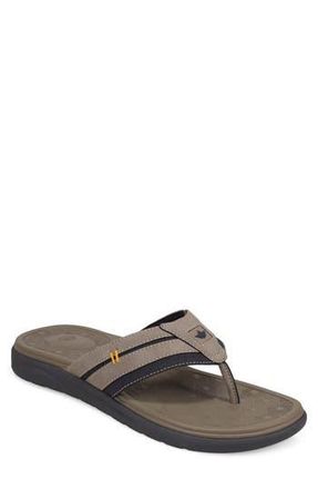 Dockers Cliff Flip Flop in Gray/Navy at Nordstrom Rack, Size 10