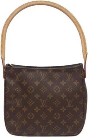 Louis Vuitton Pre-owned Shoulder Bags, female, Brown, Size: ONE SIZE Pre-owned Canvas Vintage Shoulder Bag