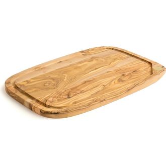 B&eacute;rard Nerro Olivewood Chopping Board, 15.75 x 11.42 x 0.71 Inch in Brown at Nordstrom