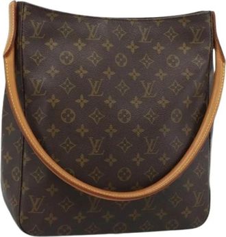 Louis Vuitton Pre-owned Monogram Schoudertas - Dames - Vintage Schoudertas - Bruin - ONE Size - Vintage