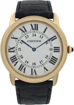Cartier Pre-owned Cartier Ronde Louis Cartier Silver Dial Mens Watch W6700455