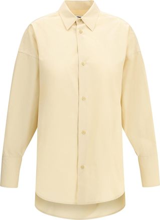 Darkpark Womens Oversized Shirt Carla Sand Cotton