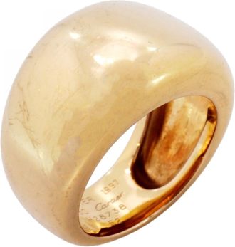 Cartier Yellow Gold (18K) Band Ring (Pre-Owned)