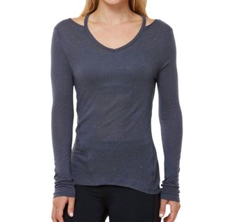 Shape Active South Street Long Sleeve Tee In Blue