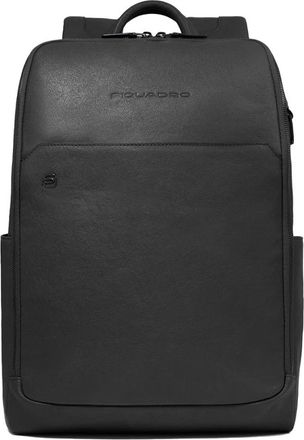 Piquadro Laptop and i PadPro 12-9 backpack with anti-fraud and shock absorbing protection - Heren - Rugzakken - Zwart - ONE Size - Tassen