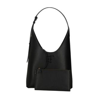 Elisabetta Franchi Bs 43A67E2 Bolso Hombro Media Luna - Bags - Mujer - Negro - ONE SIZE