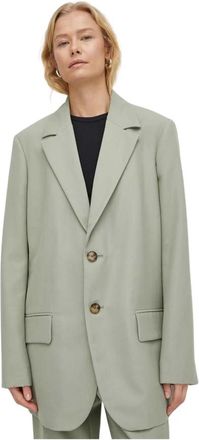 Won Hundred Wolmix Blazer - Dames - Blazers - Groen - XS - Wol - Jassen