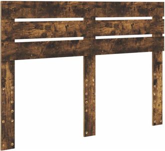 vidaXL Cabecero Roble Ahumado 150 Cm Madera Contrachapada Vidaxl