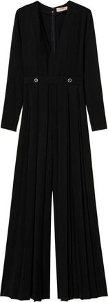 Twin-Set Tuta intera plissettata - Nero