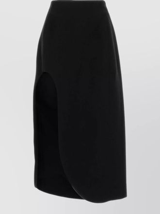 Jil Sander virgin wool pencil skirt