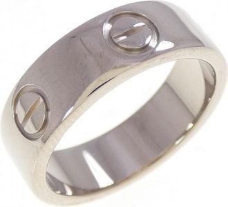 Cartier White Gold White Gold (18K) Band Ring (Pre-Owned)