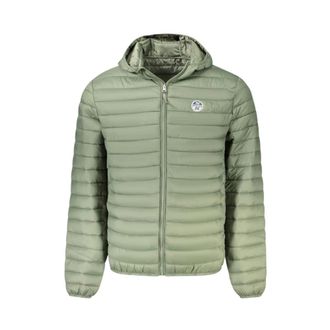 North Sails Vermont Gewatteerde Jas - Heren - Winterjassen - Groen - XL - Polyester - Jassen