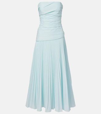 SIMKHAI Arie pleated bustier dress