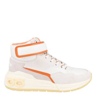 Ferragamo Cosma High-Top Sneakers, Size 5.5