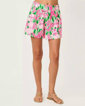 Lilly Pulitzer Bal Harbour Short In Putting Green Hannah