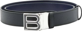 Bally B-Logo Reversible Leather Belt, Size 120 cm