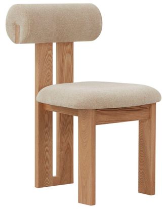 Safavieh Couture Halloway Boucle & Wood Dining Chair