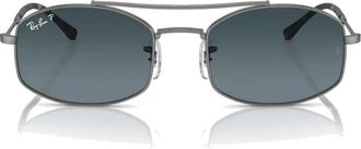 Ray-Ban unisex, Accessoires, Grijs, Maat: 54 MM