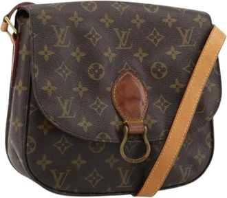 Louis Vuitton Pre-owned Cross Body Bags, female, Brown, Size: ONE SIZE Pre-owned Vintage Monogram Shoulder Bag