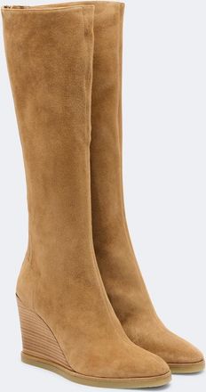 Aquazzura Stivali Saint Honor&eacute; in suede