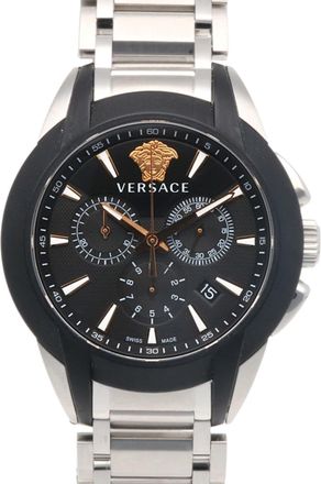 Versace Stainless Steel Wristwatch (Pre-Owned)