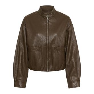 Saint Tropez Chaquetas - Jackets - Mujer - Marr&oacute;n - XL