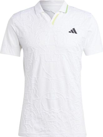 adidas AEROREADY FreeLift Pro Tennis Polo Shirt White IA7099