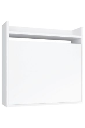 MID.YOU Mid.you Schreibtisch, Wei&szlig;, Holzwerkstoff, quadratisch, 20x60x60 cm, klappbar, Stauraum, in verschiedenen Holz-Dekoren erh&auml;ltlich, B&uuml;rom&ouml;bel, Schreibt