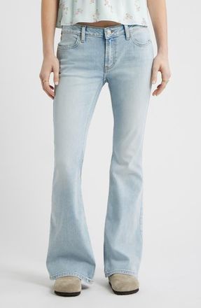 BP. Low Rise Flare Jeans in Spring Wash at Nordstrom, Size 31