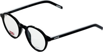 Levi's Unisex Fashion 49mm Black Opticals LV1023-0807-21