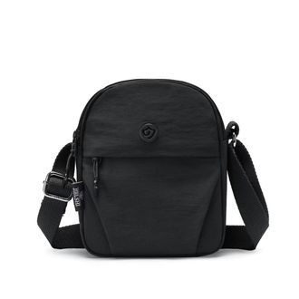 Generic Purple Crossbody Messenger Bag for Women, Small Shoulder Bag with Adjustable Strap (black)