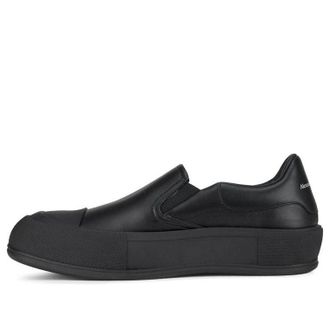 Alexander McQueen Deck Skate Plimsoll Black 654595WHZT81000