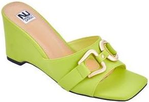 Ninety Union Kensy Wedge Sandal in Lime at Nordstrom Rack, Size 11