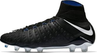 Nike Hypervenom Phantom 3 DF FG Black White Royal 860643-002