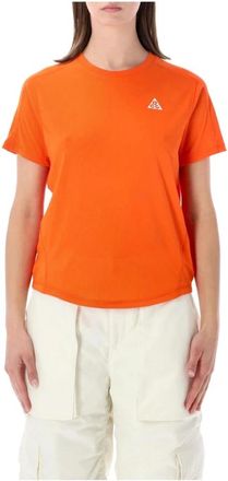 Nike Camiseta con logo ACG All Conditions Gear - Sport - Mujer - Naranja - XS