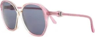 Saint Laurent Pre-owned Acetate sunglasses - Dames - Vintage Accessoires - Roze - ONE Size - Vintage