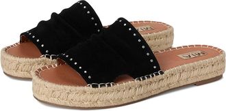 Mia MLE-Dahya Womens Wedge Shoes Black : 7.5 M, Suede