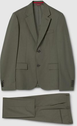 Gucci Light Wool Suit, Size 44 IT, Green, Ready-to-wear