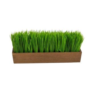 Nearly Natural 12-in Grass Artificial Plant in Decorative Planter in Green at Nordstrom